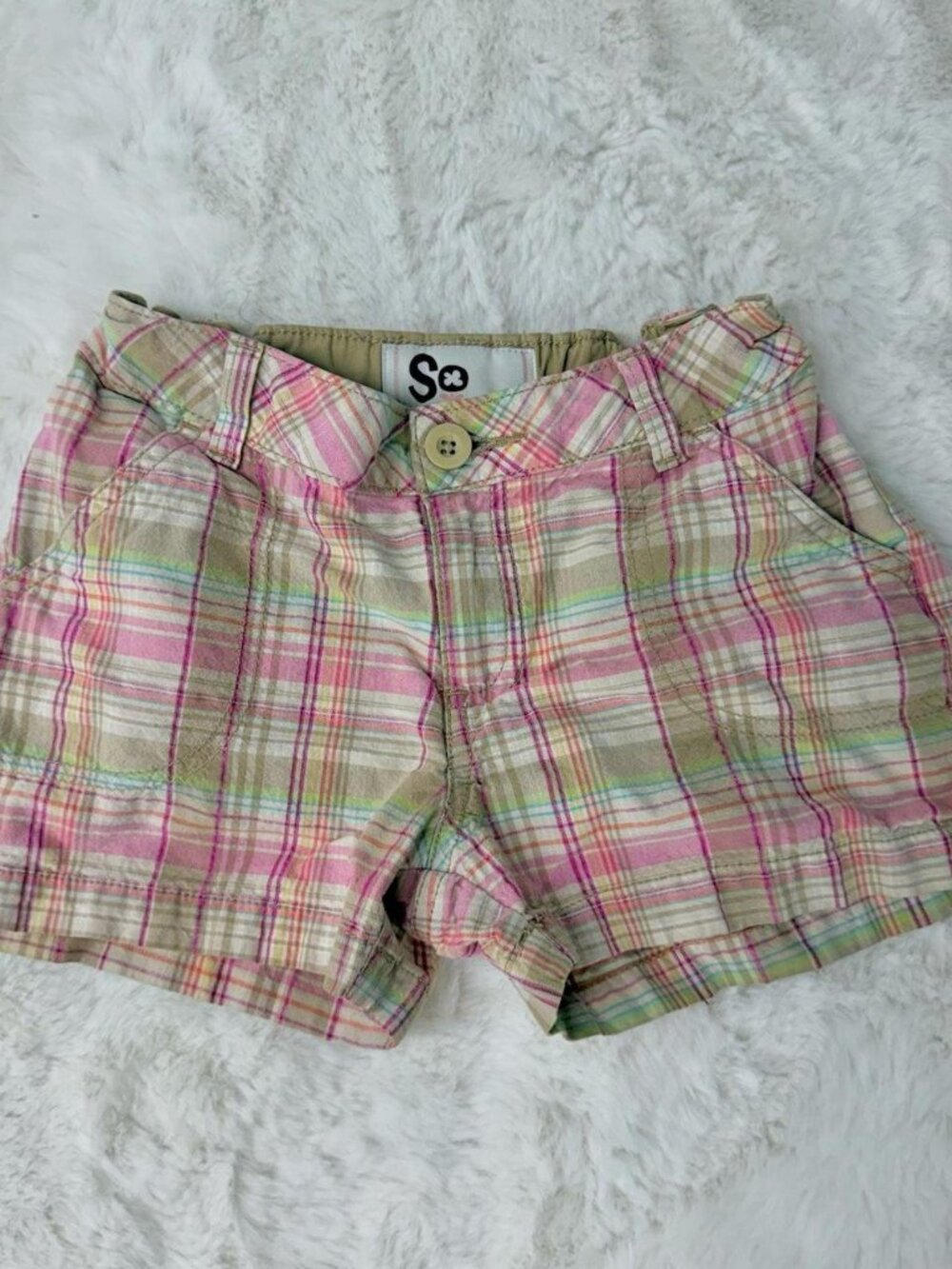 So wear it declare it plaid shorts